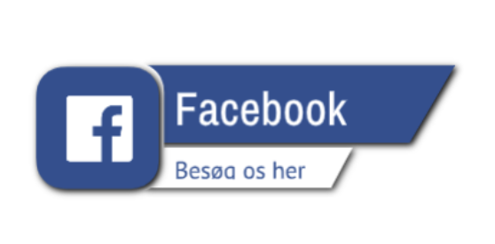 Facebook-logo, en online platform for kontakt til vores team af malerspecialister.
